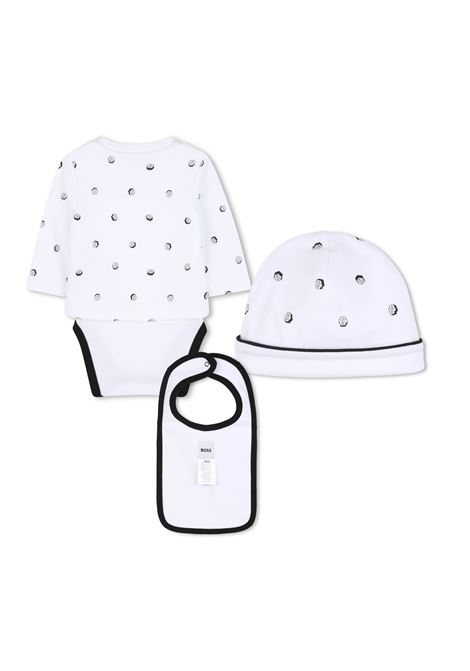 Set neonato con logo HUGO BOSS KIDS | J5249010P